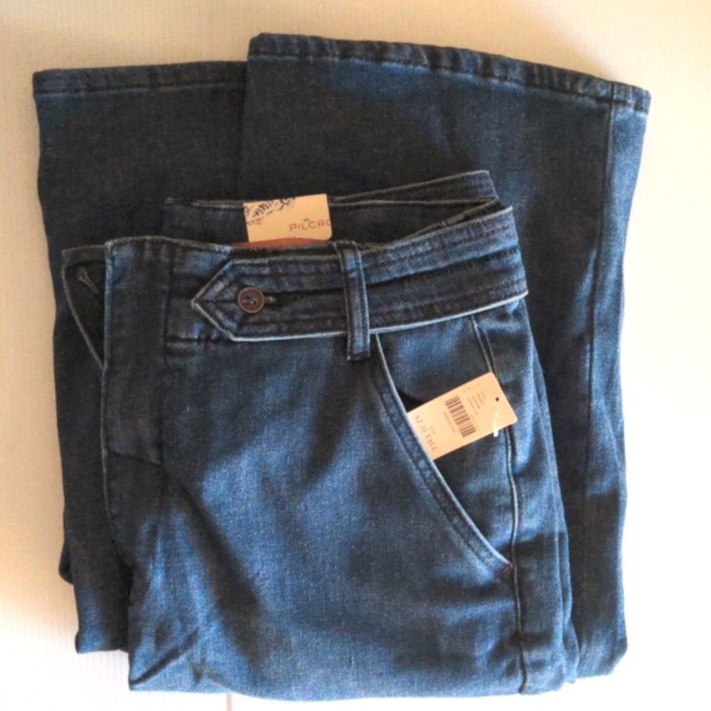 NWT Flare Long jeans size 31T pilcro anthro